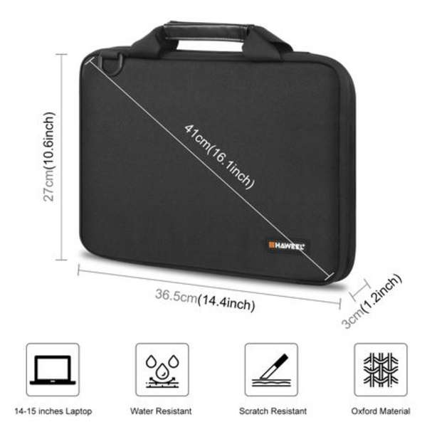 HAWEEL Compact Laptop Bag 14 inch