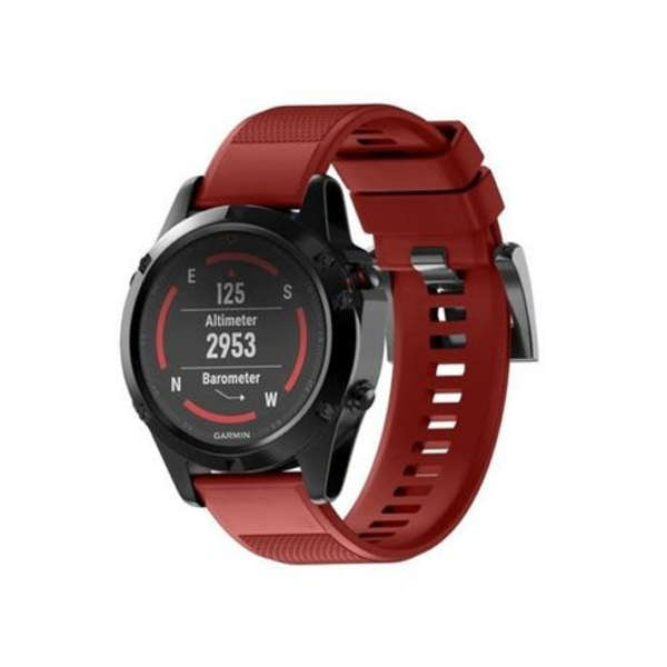 LOBO 26mm Silicone Watch Strap for Garmin - Quick Release