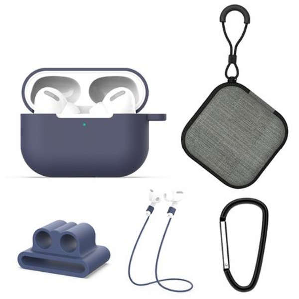 T4U 5 in 1 Bundle for Apple Pods PRO - Blue