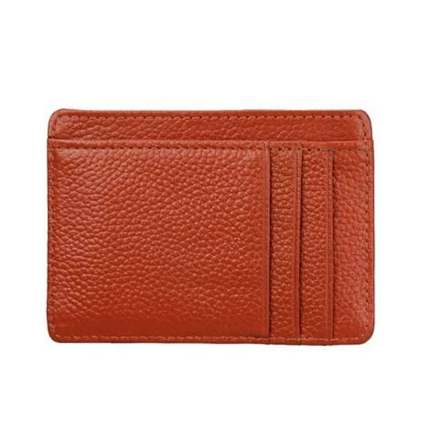 T4U Leather Minimalist Card Wallet - RFID Blocking