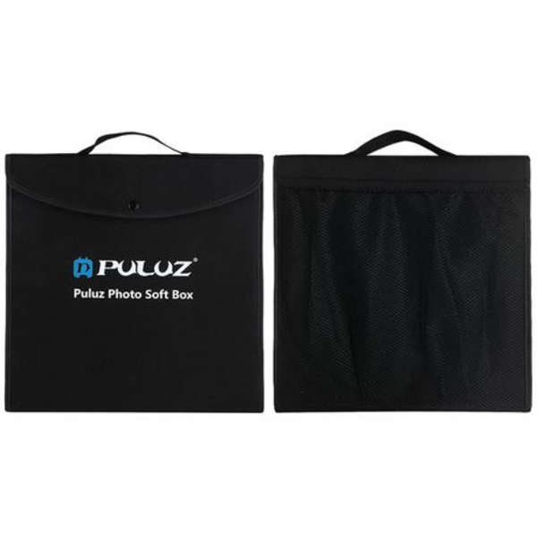 PULUZ 30cm Foldable Photo Box Kit with 2 Ring LED Lights.