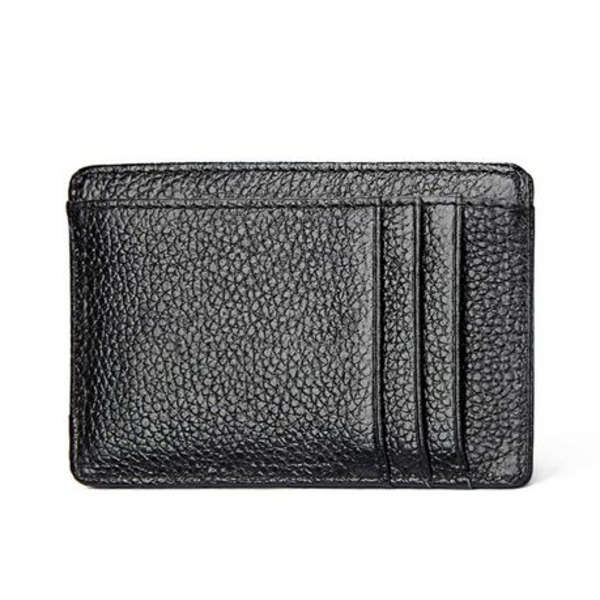 T4U Leather Minimalist Card Wallet - RFID Blocking