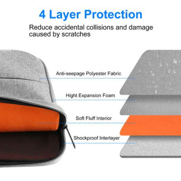 Haweel Laptop Carry Case 13 inch