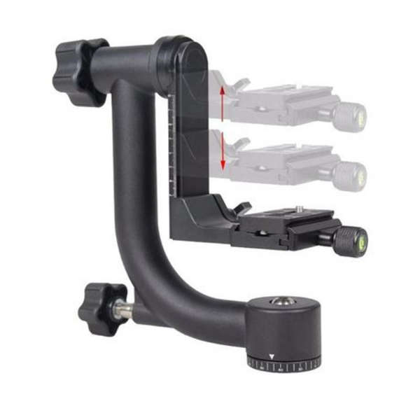 YELANGU 360 Degree Gimbal Tripod Head