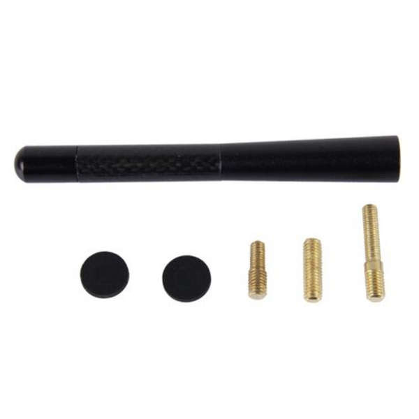 T4U Universal Car Aerial / Antenna 12cm (Black/Carbon)