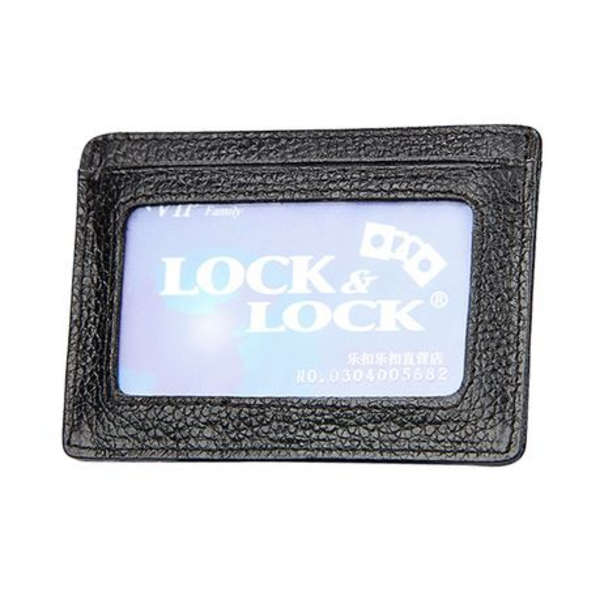 T4U Leather Minimalist Card Wallet - RFID Blocking