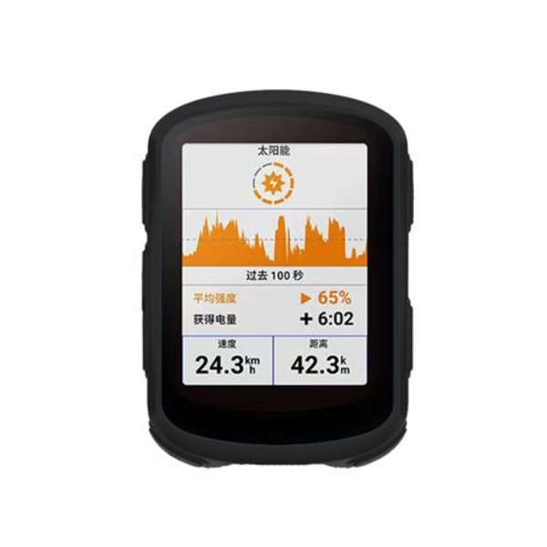 Silicone Cover for Garmin Edge 540 / 840 Cycling Computer (Black)