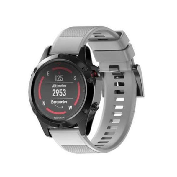 LOBO 26mm Silicone Watch Strap for Garmin - Quick Release