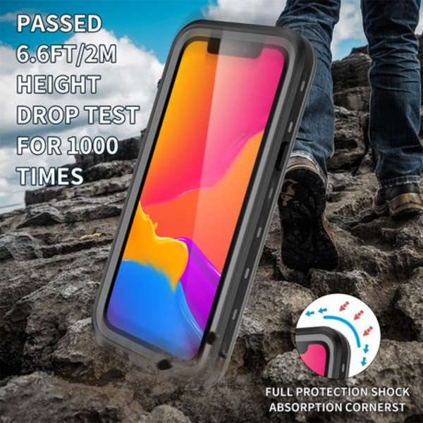RedPepper Rugged IP68 Waterproof Case for iPhone 13 Pro Max (6.7 inch)
