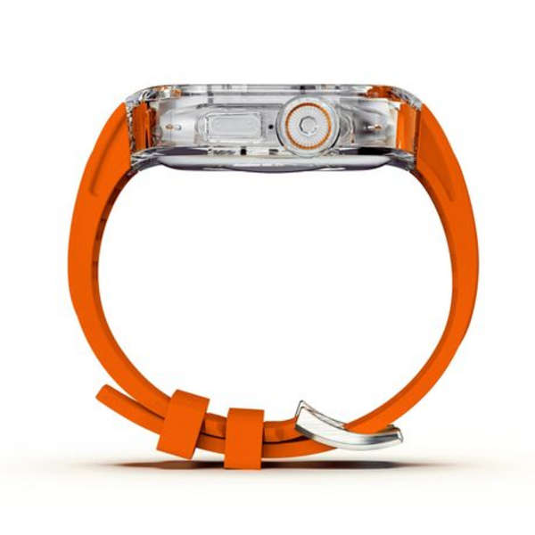 LOBO Clear Armour Case with Integrated Straps for Apple Watch Ultra 49mm