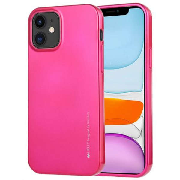 Goospery i-Jelly Cover for iPhone 12 (6.1") - Metallic Finish