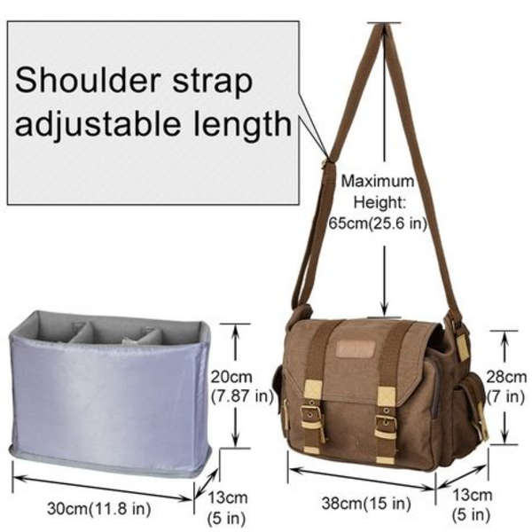 CADeN / Cwatcun F1 Canvas Camera Bag