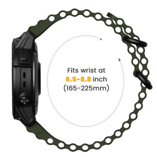 LOBO 22mm Ocean Strap For Garmin (Compatibility List Below)