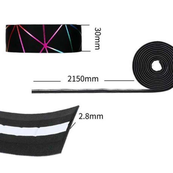 West Biking Handlebar Tape with Bar End Plugs