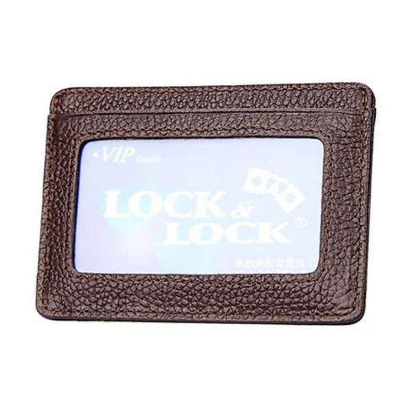 T4U Leather Minimalist Card Wallet - RFID Blocking