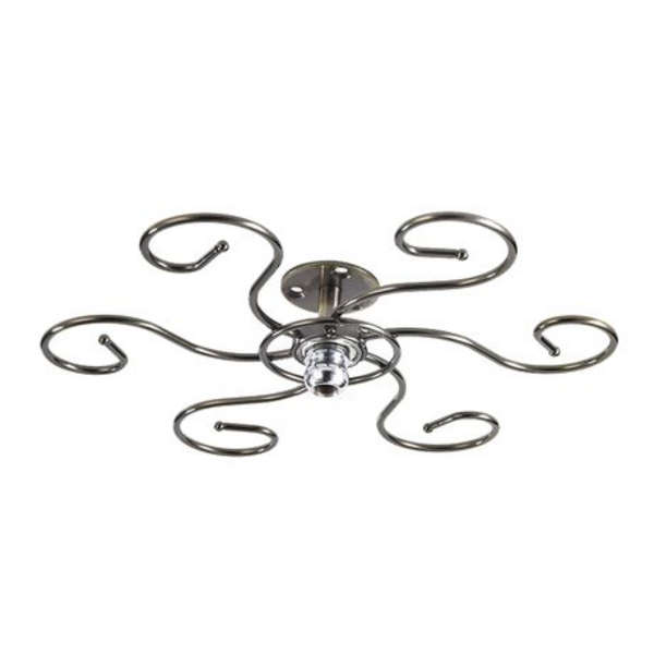 Electroplated Wine Glass Hanging Rack (Undershelf Screw-On) - Bronze