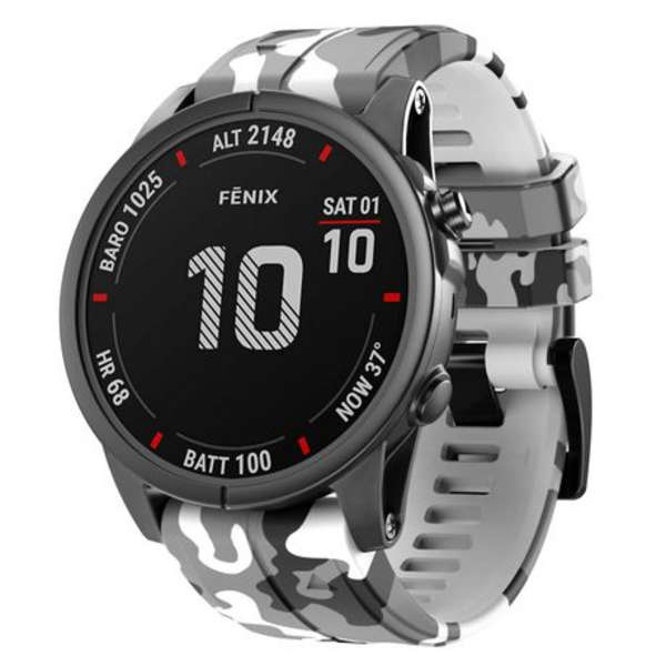 LOBO 22mm Silicone Watch Strap for Garmin