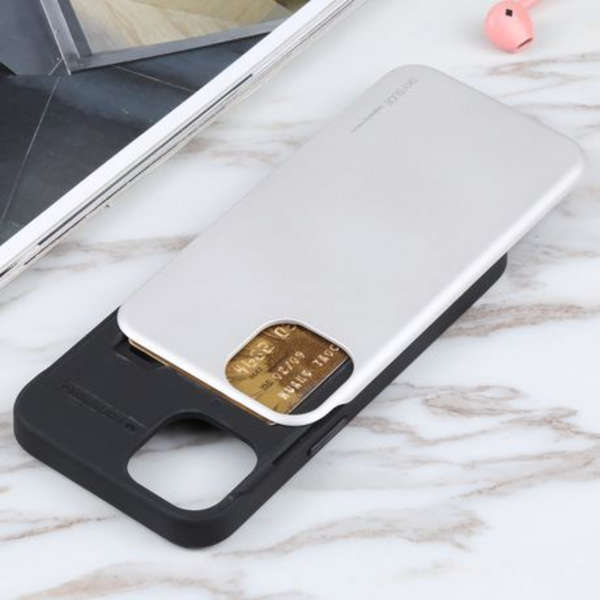 Goospery Sliding Card Cover for iPhone 13 (6.1 Inch)