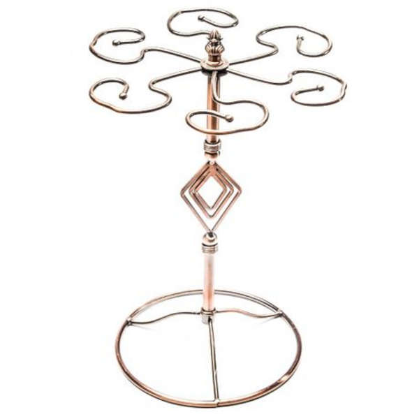 Stylish Retro Tabletop Wine Glass Rack (6 Glass)