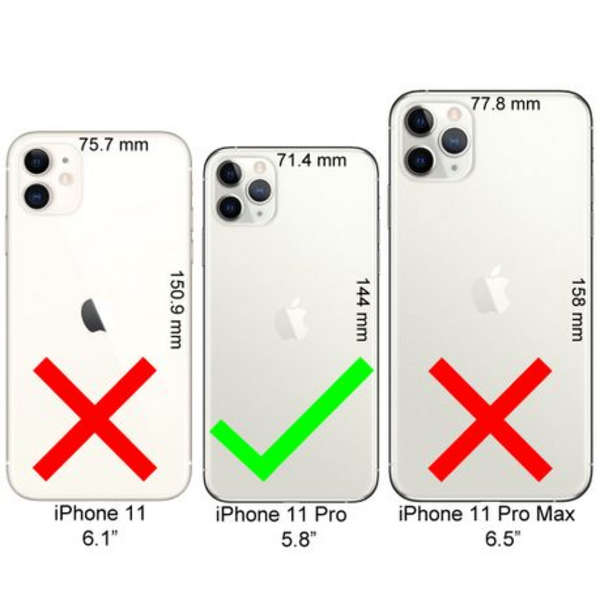 Goospery i-Jelly Cover with Metallic Finish for Apple iPhone 11 Pro 5.8"