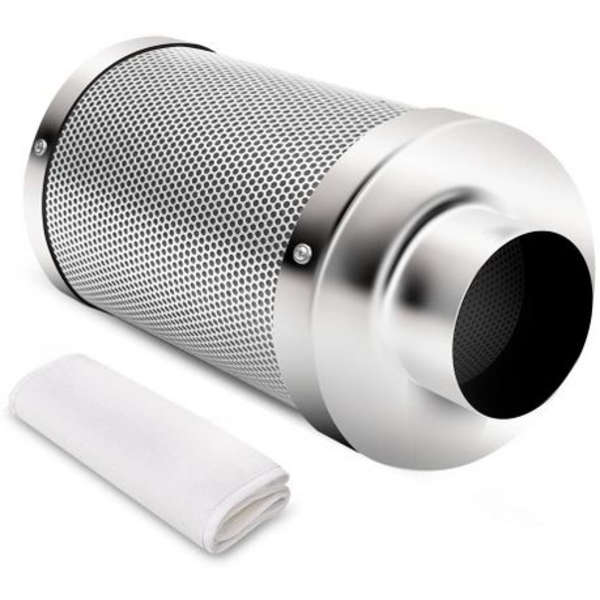 4" Carbon Filter with Pre Filter (4" Inlet/Outlet X 500mm Length)