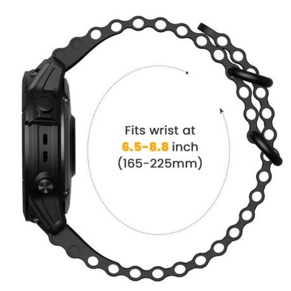 LOBO 22mm Ocean Strap For Garmin (Compatibility List Below)