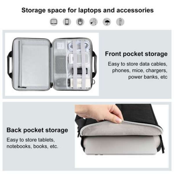 HAWEEL Compact Laptop Bag 14 inch