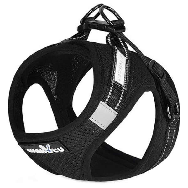 Wakytu Dog Harness (For Small Breed Dogs) - Black - Xs - XS