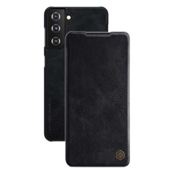 Nillkin Qin Series Leather Card Cover for Samsung S21 PLUS 6.7" (Black)