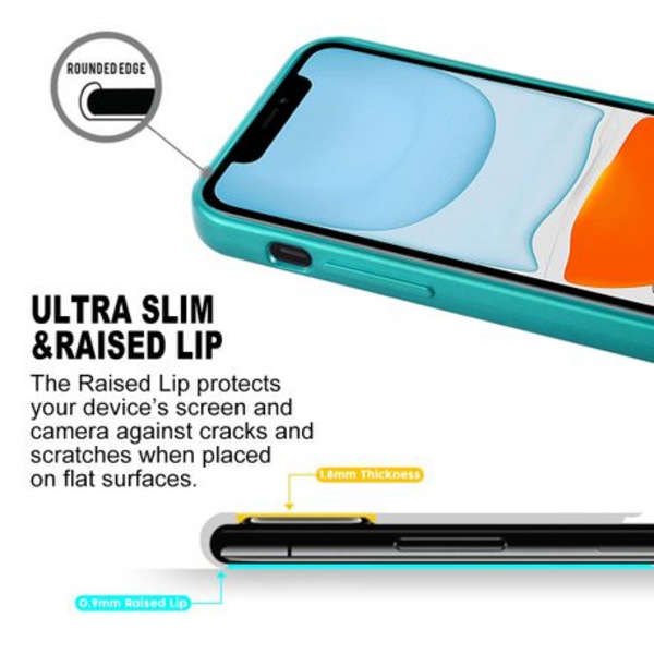 Goospery i-Jelly Cover for iPhone 12 (6.1") - Metallic Finish