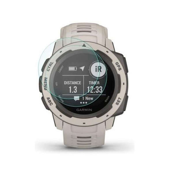 2 Pack - Glass Screen Protector - Garmin Instinct