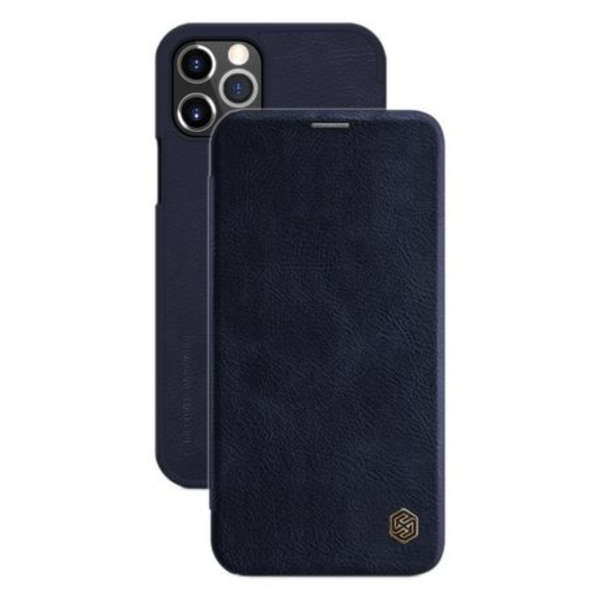 Nillkin Qin Series Leather Card Cover for Apple iPhone 12 Pro MAX (Blue)
