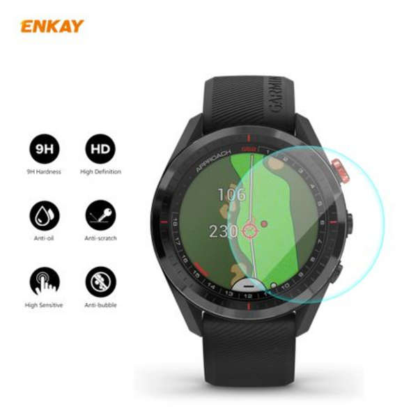 2x Enkay Tempered Glass Film for Garmin Approach S62