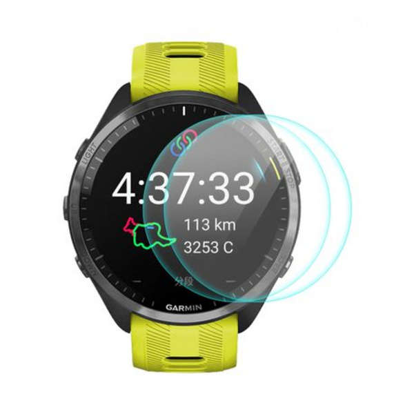 2x ENKAY Tempered Glass Film for Garmin Forerunner 965