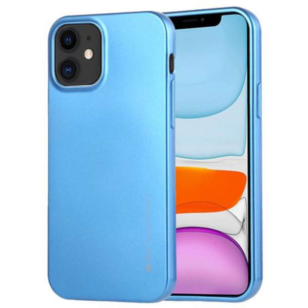 Goospery i-Jelly Cover for iPhone 12 (6.1") - Metallic Finish