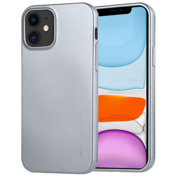 Goospery i-Jelly Cover for iPhone 12 (6.1") - Metallic Finish