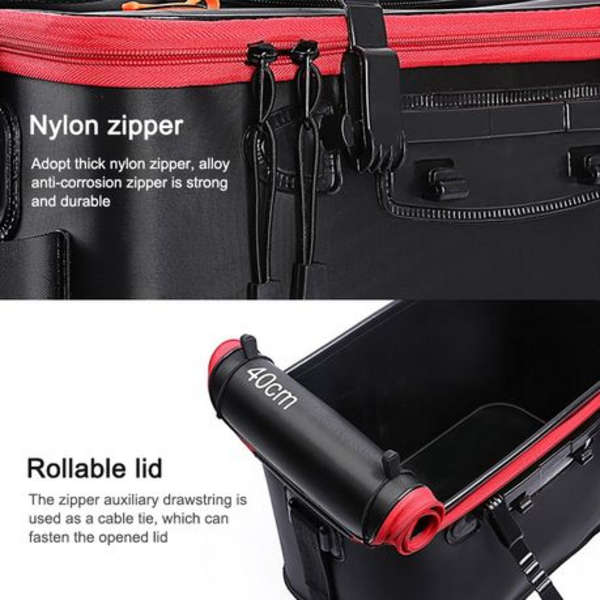 Mikanuo EVA Foldable Waterproof Fishing Bucket Small-35cm