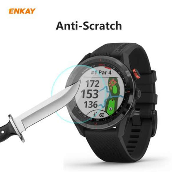 2x Enkay Tempered Glass Film for Garmin Approach S62