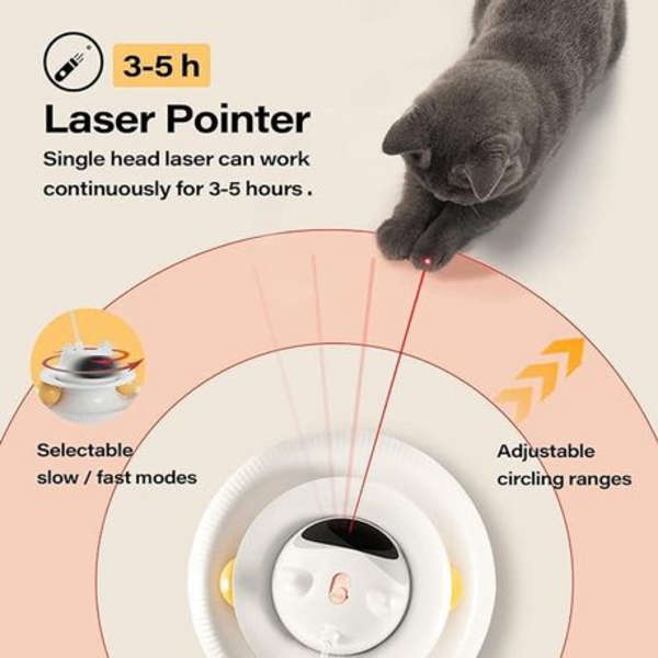 4-in-1 Interactive Smart Cat Toy