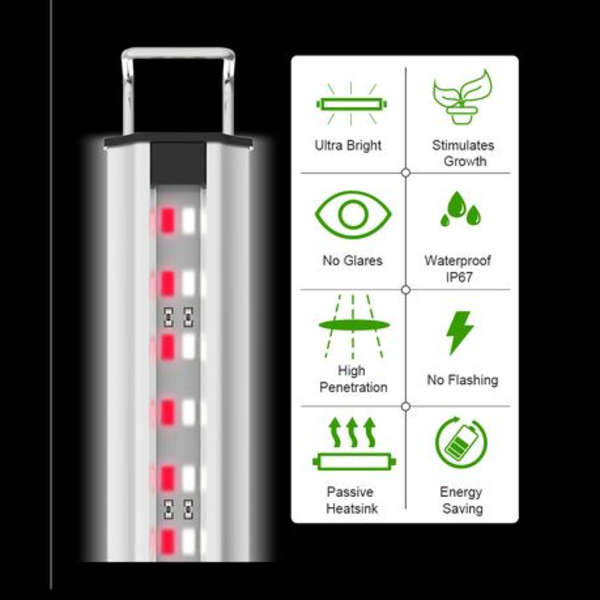 Marine Space LED Freshwater Tank Light 30cm - 40cm Tanks