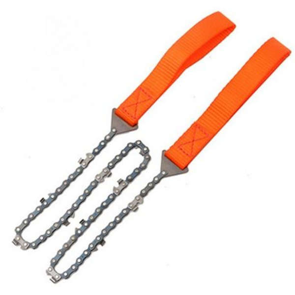 Survival Pocket Hand Chainsaw with Pouch.