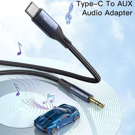 Yesido YAU36 Type-C to 3.5mm AUX Audio Adapter Cable