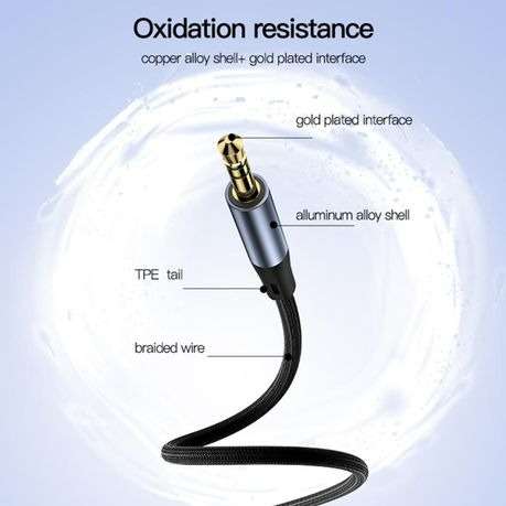Yesido YAU39 1m 3.5mm To 3.5mm Aux Cable