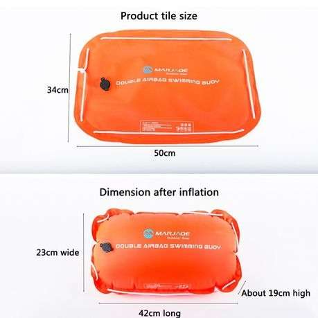 Visibility Buoy for Open Water Swimming