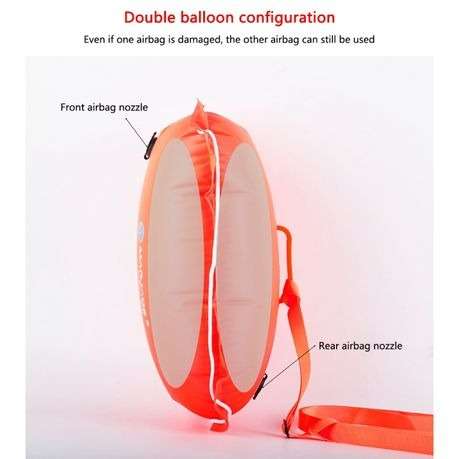 Visibility Buoy for Open Water Swimming