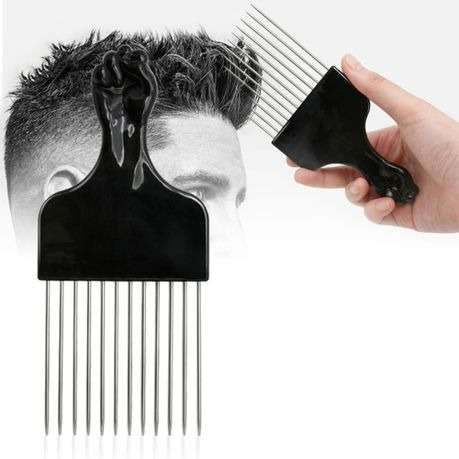 3 Piece Hair Comb and Magic Barber Twist Curl Sponge for Men Women