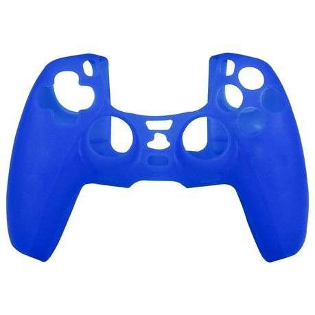 PS5 Controller Skin Silicone Gel Rubber Case Cover For PlayStation 5 - BLUE
