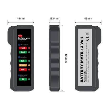 12V Automotive Battery Tester