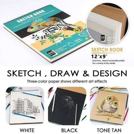 50 in 1 Sketch Pencil Tool Carbon Pen Painting Art Set