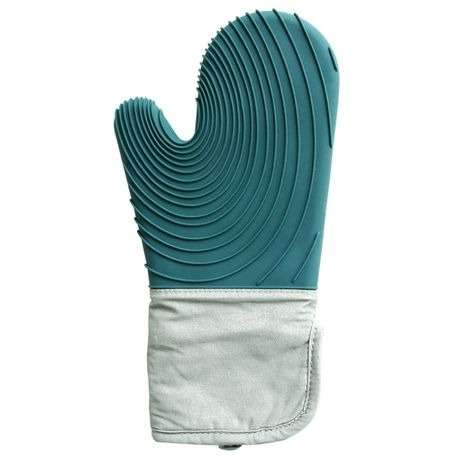 1 Pack Silicone Oven Mitt - Lake Blue